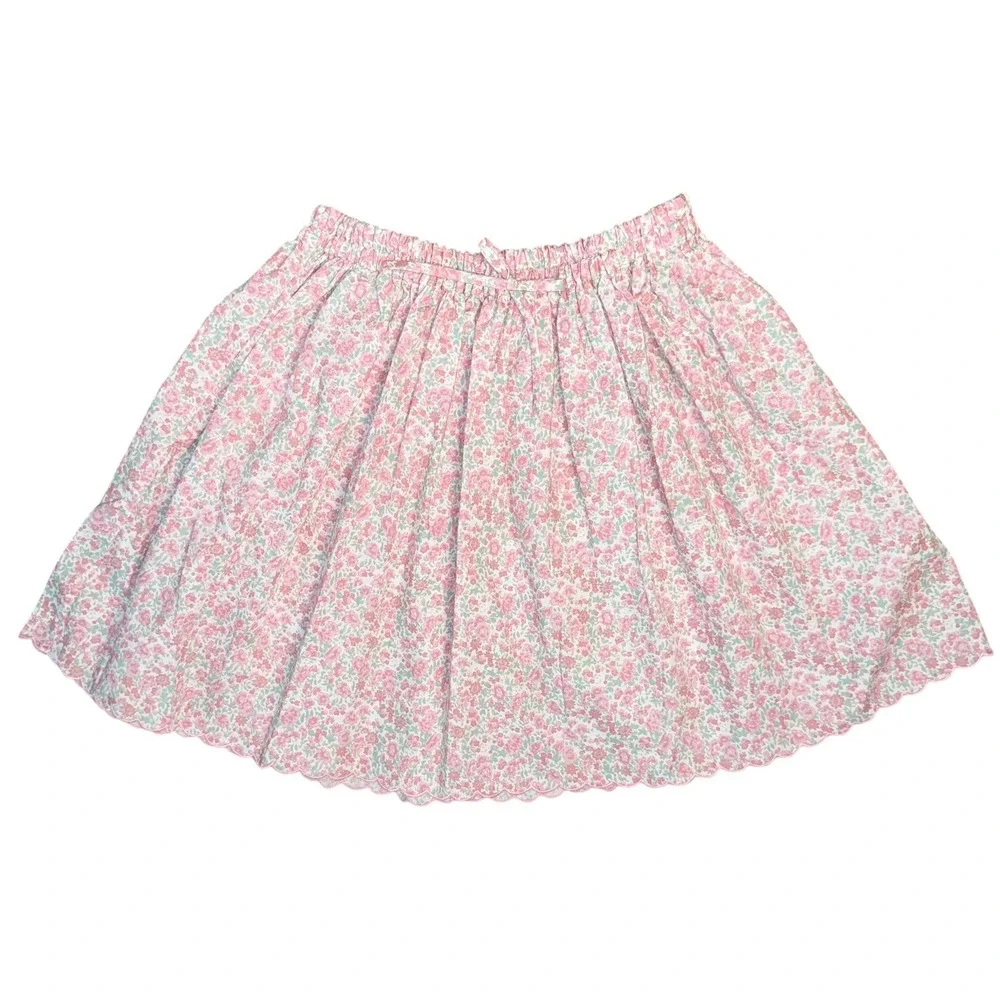 Edgehill Collection Girls Size 6x 2 Piece Pink Floral Skirt‎ NWT